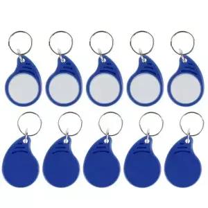 새로운 RFID IC keyfobs 13.56 MHz 키 체인 NFC 태그 ISO14443A 스마트 액세스 제어 시스템 용 MF 클래식