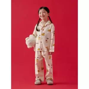 [탑텐키즈](신세계 사우스시티)26 FW (공용) 가필드 코튼모달 파자마 세트 MKG4UI3494