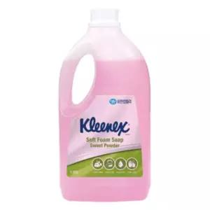 하박 크리넥스 폼솝 스윗파우더향 1.95L X 1개 손비누