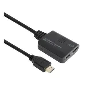 4K USB HDMI2.0 1대2 분배기 고화질 2대 동일화면 노트북 PC 데스크탑