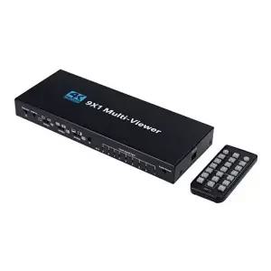 고품질 4K HDMI 9대1 화면 분할기 멀티 노트북 데스크탑 DVD 블루레이 4K HDMI화면분할기 멀티 WFRB9MG