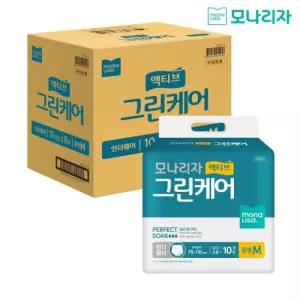 모나리자 그린케어 중형 액티브 언더웨어 10매 8팩