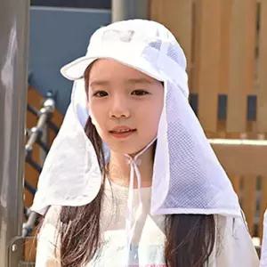 로이도이 아쿠아 플랩캡-화이트 로 캐릭터 키즈 유아