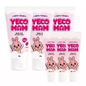 예꼬맘 어린이 치약 60g+15g 3개 [무 저 고불소]