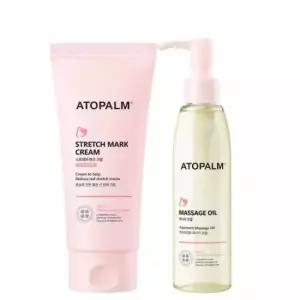 아토팜 스트레치 마크 크림 150ml+마사지 오일 120ml
