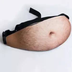 배모양 여행용 도난방지 힙색 슬링백