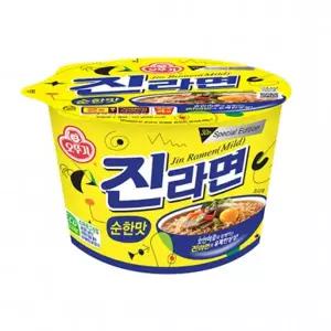 진라면 컵라면 순한맛110G 12개입 간편식 간편조리