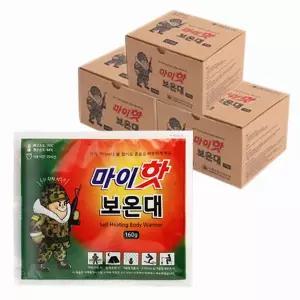 마이핫 보온대 대형 핫팩 3박스 (160g X 30개)