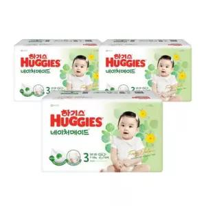 하기스 기저귀 네이처메이드 공용 3단계 50pX3팩