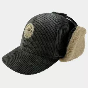 국내매장판 뉴발란스 키즈모자 코듀로이 귀달이캡 NK8BCF305U-KHAKI P2512 방한모자