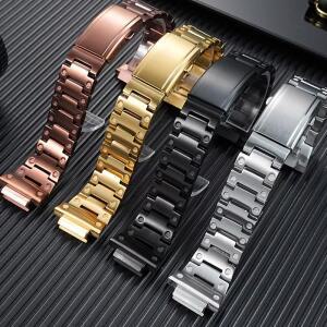카시오 호환용 gshock GBM-2100 GM 커피  용 시계 호환용 호환용 밴드 호환 솔리드 스틸  스테인레스