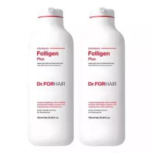 닥터포헤어 폴리젠 모이스춰 두피클렌징 플러스 탈모 완화 샴푸 750ml 2개