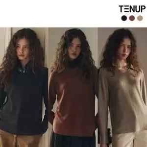 26FW 여성 가먼트다잉 브이넥 니트 3종