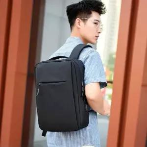 백팩 노트북 직장인 가방 외부usb단자 심플 데일리 여행용백팩 남자백팩 미니백팩