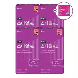 [견본추가증정]디펜드 스타일 여성 요실금 패드 대용량18매x4팩