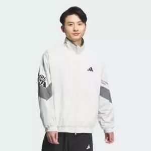 아디다스 자켓 RQK KA1264 워딩 팩 루즈 핏 메쉬 라인드 우븐 재킷