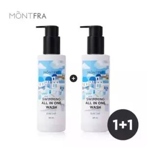 몽프라 1+1 수영장 준비물 염소 제거 샴푸 올인원 워시 300ml