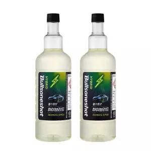 불스원샷 하이브리드 차량용 연료첨가제 엔진 500ml 2개 GST