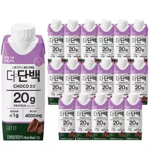 빙그레 더단백 드링크 초코 250ml x 18개