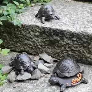 Tortoise/Coccinella septempunctata 정원 및 야드 철 보석 가죽을위한 키 저장 상자 Kxre