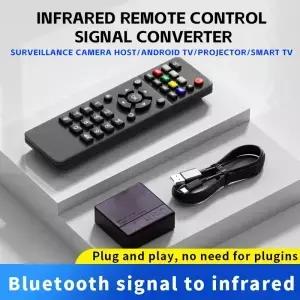 적외선 리모컨 기능 블루투스 장치 TV 외부 USB 포트 리시버 IR