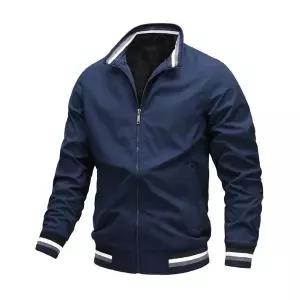 위즈아이 남성 봄 가을 삼색 카라 바람막이 점퍼 자켓 WI135J 481631
