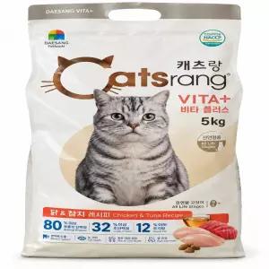 캐츠랑 전연령 비타플러스 고양이 사료, 5kg, 1개
