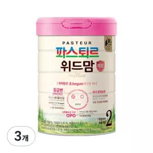 파스퇴르 위드맘 제왕 2단계 3개 750g