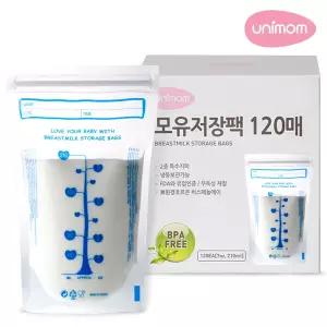 [유니맘]120매 유니맘 모유저장팩