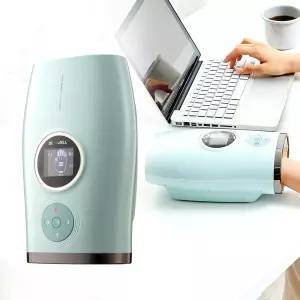 닥터웰 손마사지기 손가락 손목마사지기 LCD 공기압 온열 안마기 DR-854 (민트)