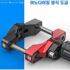 데일리쇼핑 오토바이 스피릿비스트 쇼바 안개등 브라켓 라이트 보조등 거치대 보관 LED 멀티