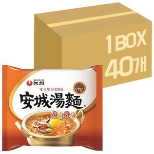 농심 안성탕면 40봉 / 라면 봉지라면