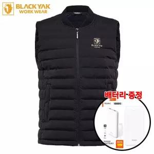 블랙야크 S-발열조끼 블랙 (보조배터리 포함)
