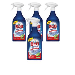 홈스타 맥스프레쉬 욕실용 500ml 4개
