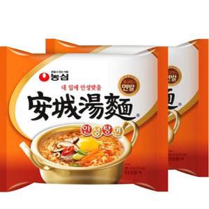 125g 안성탕면 농심 40봉 1박스 봉지라면 간편조리식품 팔도라면