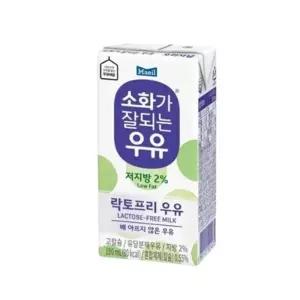 매일 소화가 잘되는 우유 저지방 190ml x 24개