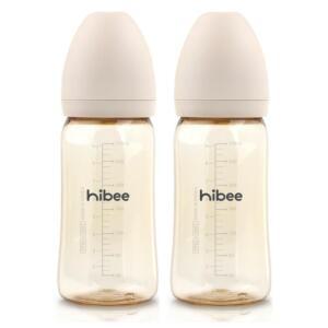 하이비 아기 유아 젖병 270ml 트윈팩 샌드 젖꼭지 LL