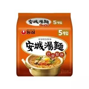[농심] 안성탕면 봉지라면 125g 총40개