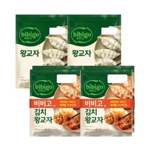 CJ제일제당 비비고 왕교자 1.05kg x2개 + 김치왕교자 420g x4개