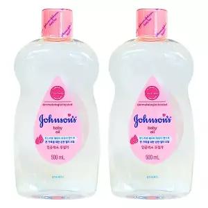 [존슨앤존슨]존슨즈 베이비 레귤러 오일 500ml X 2개
