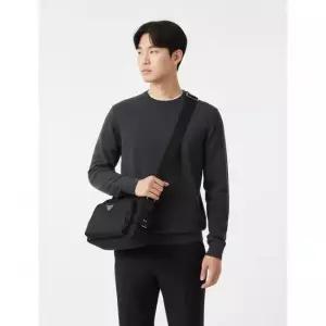 프라다 FW25 남성 라지 사피아노 숄더백 2VH191 2DMG F0002 OOO