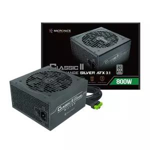 마이크로닉스 Classic II 풀체인지 800W 80PLUS실버 ATX3.1 (정품)