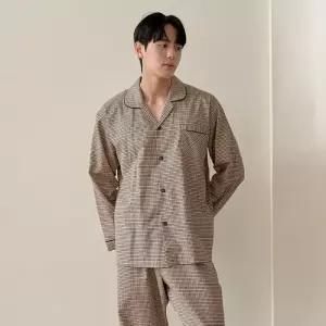 [마누아]마누아 국산 순면 남자 잠옷 파자마 세트 MAM2155