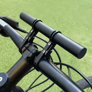 [하프클럽/셀러허브_레저캠핑]자전거핸들바 연장봉 확장 거치대 바 용품 20CM