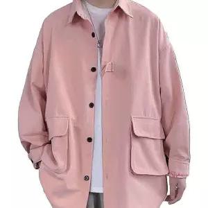 남성 패션 자켓 포켓 간절기 아우터 데일리 셔츠mno823