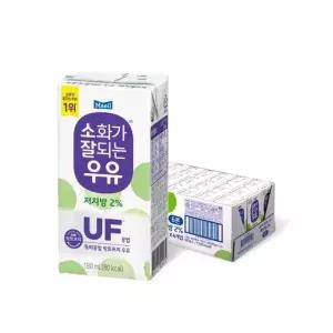 [셀러허브]매일 소화가잘되는우유 저지방 멸균 190ml 24팩 (S50064517)