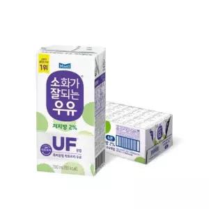 [하프클럽/]매일 소화가잘되는우유 저지방 멸균 190ml 24팩