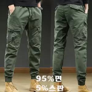 남성허리밴딩 빈티지 밴딩 카고 조건팬츠 650