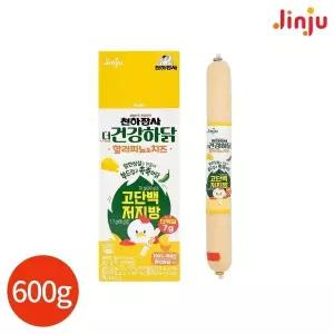 CL 진주 천하장사 건강하닭 할라치즈 600g (60g x 10개입)