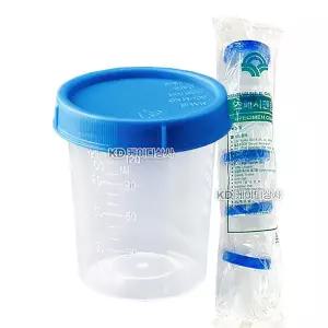 멸균 스페시멘컵 120ml 소변컵 5개입 50팩 250개 specimen cup 유린컵